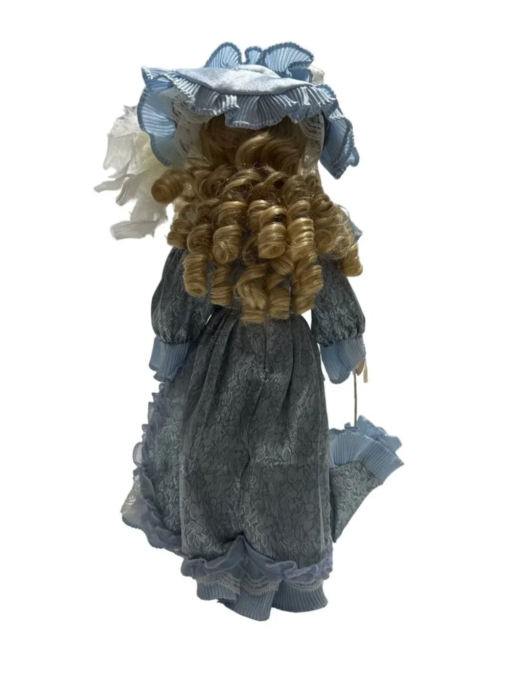 Cathay Collection Barbara Limited Edition Porcelain Dolls Blue Dress